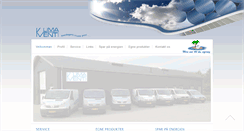 Desktop Screenshot of klimavent.dk
