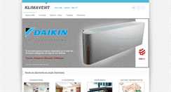 Desktop Screenshot of klimavent.gr
